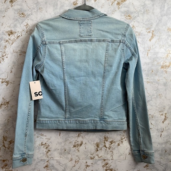 SO Denim Button Up Jacket l SIZE S - Picture 2 of 7